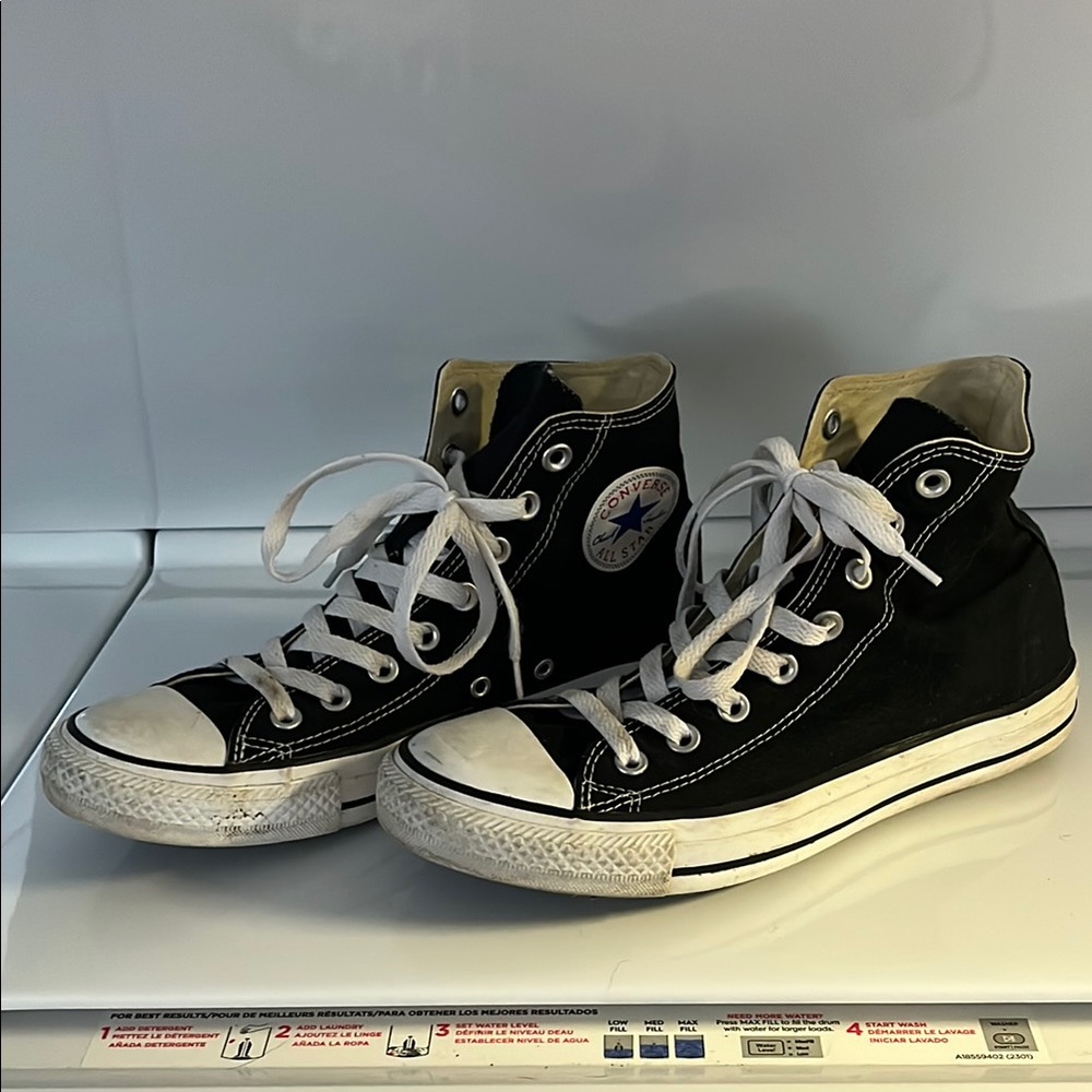 Converse Black High-Top Sneakers